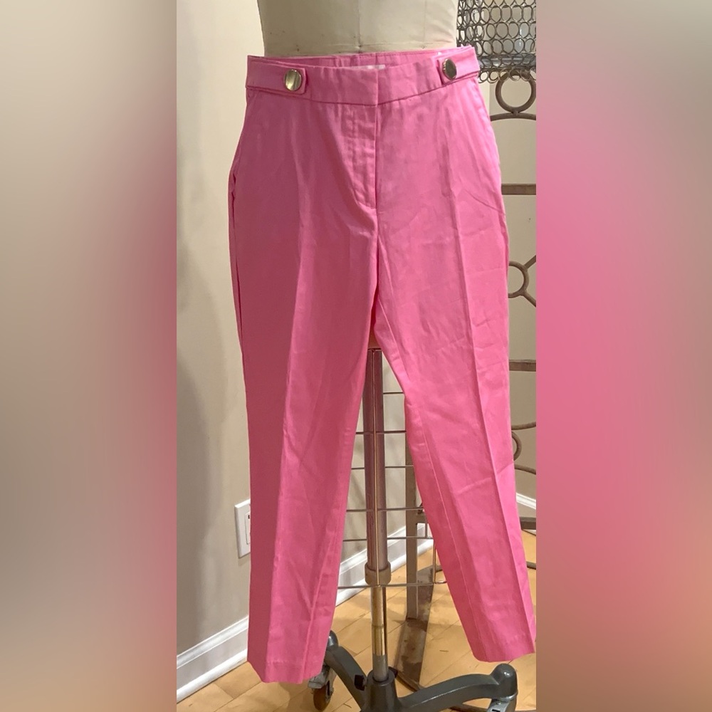 Ladies Pink Cotton Pants Euro 38/8
